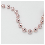 Αλυσιδα με ροζ Περλες, 20mm, 270cm