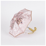 Ομπρελα Γκεισας, ροζ Βελουδο, 16x20cm