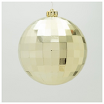 Πλαστικη Μπαλα, Ντισκο, Χρυση, σετ 2τμχ, 15cm