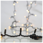 Σειρα 5 Σετ, 96 led 5mm, 24v, 2 Επεκτασεις εωσ 10 Σετ, Πρασινο Καουτσουκ Καλωδιο, Θερμο Λευκο led ανα 10cm, Προεκταση Καλωδιου 3m, Ιρ65 (Χωρις Μετασχηματιστη, Χωρις Προεκταση Παροχης)