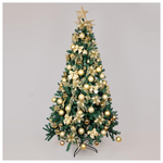 Στολισμος Δεντρου, Χρυσο, σετ 120τμχ