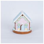 Μπισκοτοσπιτο Ροζ, 12,5cm