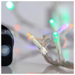 Βροχη, 144 led 3mm, 36v Μετασχηματιστη, 8 Προγραμματα & Μνημη, 4 Επεκτασεις ωσ 3 Σετ, Διαφανο pvc Καλωδιο, Πολυχρωμο Led, 300x60cm (5/7/5/7), Προεκταση Παροχης 3m, Ιρ44