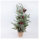 Δεντρακι με Berries kai Κουκουναρια, 75cm