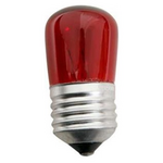 Λαμπα Νυχτος 5w e27 Κοκκινη 2τμχ Blister 220-240v