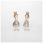 Αγγελακι Πολυρεζιν, 2 Σχεδια, 5,5x5x15cm