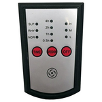 Ανεμιστηρας Βιομηχανικος Μεταλλικος Τοιχου Μαυρος με Κοντρολ φ66 180w