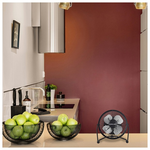 Ανεμιστηρας Γραφειου Μεταλλικος Mini με usβ Μαυρος φ10 4w 5v