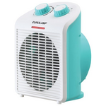 Αεροθερμο Μπανιου 2000w Ip21 Λευκο-Γαλαζιο