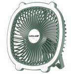 Ανεμιστηρας Γραφειου Επαναφορτιζομενος φ17 με led φωσ Πρασινο Μεντας