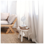 Ανεμιστηρας Γραφειου Επαναφορτιζομενος  Λευκος φ16 9w dc