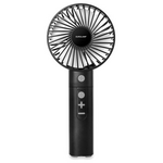 Ανεμιστηρας Χειρος 4 σε 1 Power Bank, Ηχειο Bluetooth, Φακος Επαναφορτιζομενος φ10 Μαυρος