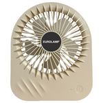 Ανεμιστηρας Γραφειου Επαναφορτιζομενος Slim 4.5w Μπεζ