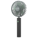 Ανεμιστηρας Χειρος Επαναφορτιζομενος με usb φ10 2000mah Γκρι