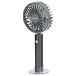 Ανεμιστηρας Χειρος Επαναφορτιζομενος με usb φ10 2000mah Γκρι