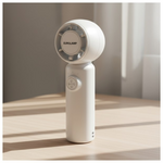 Ανεμιστηρας Χειρος Επαναφορτιζομενος φ4 Λευκο