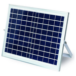 Ανεμιστηρας Δαπεδου Μεταλλικος φ37 15w Επαναφορτιζομενος με Ηλιακο Πανελ