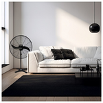 Ανεμιστηρας Βιομηχανικος Μεταλλικος Ορθοστατης Μαυρος με Κοντρολ φ66 115w dc Μοτερ