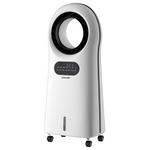 Air Cooler Λευκο Χωρις Φτερωτες rgb φωσ με Κοντρολ και Ιονιστη 3,5l 110w