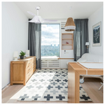 Ανεμιστηρας Οροφης Χρωμα Λευκο με led φωσ και Κοντρολ Φ132 dc Μοτερ 35w