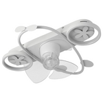 Ανεμιστηρας Οροφης Παιδικος Αεροπλανο Λευκος 24w με led φωσ 46w και Κοντρολ