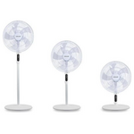 Ανεμιστηρας Ορθοστατης Λευκος 3σε1 dc Μοτερ φ45 25w με Κοντρολ