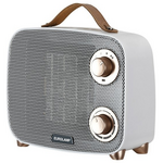 Αεροθερμο Κεραμικο Vintage 1500w Λευκο