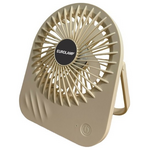 Ανεμιστηρας Γραφειου Επαναφορτιζομενος Slim 4.5w Μπεζ