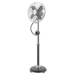 Ανεμιστηρας Μεταλλικος Vintage Ορθοστατης 2σε1 Γκρι φ34 35w