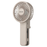 Ανεμιστηρας Χειρος Αναδιπλουμενος με Μανταλακι Επαναφορτιζομενος Φ9.5 Μπεζ