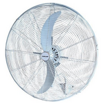 Ανεμιστηρας Βιομηχανικος Μεταλλικος Τοιχου Λευκος με Κοντρολ φ66 180w