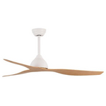 Ανεμιστηρας Οροφης Ανοιχτο Χρωμα Ξυλου και Κοντρολ Φ132 30w dc