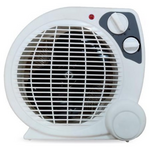 Αεροθερμο Δωματιου 1000w/2000w Λευκο