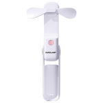 Ανεμιστηρας Χειρος Επαναφορτιζομενος με usb φ8 Anαδιπλουμενος Λευκο