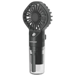 Ανεμιστηρας Χειρος Mist Επαναφορτιζομενος Φ6.5 Μαυρο