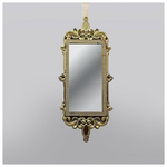 Στολιδι Κρεμαστο, Vintage Καθρεφτης, Χρυσο, 17.5x7cm