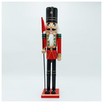 Καρυοθραυστης, Κοκκινος, με Λαβαρο, 12x50cm