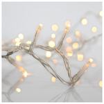 Βροχη, 200 led 3mm, 31v Μετασχηματιστη, 4 Επεκτασεις ωσ 3 Σετ,  Διαφανο pvc Καλωδιο,θερμο Λευκο Led, (600x70cm 3/7/4/6), Προεκταση Παροχης 3m, Ιρ44