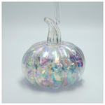 Κολοκυθα Γυαλινη, Φωτιζομενη, 15cm