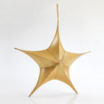 Αστερι Υφασματινο, Χρυσο Μεταλλικο, 110cm
