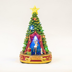 Χριστουγεννιατικο Δεντρο Σκηνη, με Μετασχηματιστη, 13 Led, με Μουσικη και Κινηση, 21,2x21,2x34cm