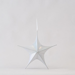Αστερι Υφασματινο, Λευκο Ιριδιζον, 40cm