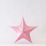 Αστερι Υφασματινο, ροζ Ιριδιζον, 80cm