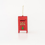 Γραμματοκιβωτιο Ακρυλικο, Κοκκινο, με Δεντρακι, 6x11,5cm