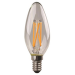 Λαμπα led Κερι Crossed Filament 6.5w e14 2700k 220-240v Dimmable