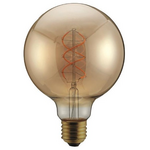 Λαμπα led g95 Filament "decor" 5w e27 1800k 220-240v Dimmable  Gold