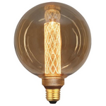 Λαμπα led Γλομπος G125 3,5w ε27 2000k 220-240v Gold Glass Dimmable