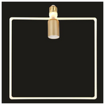 Λαμπα led Soft Filament Τετραγωνο 12w e27 2700k 220-240v Dimmable Frost