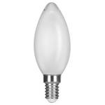 Λαμπα led Κερι Crossed Filament 4.2w 480lm e14 4000k 220-240v Milky