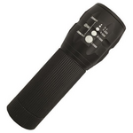 Led Φακος Μπαταριας Αλουμινιου με Ζοομ